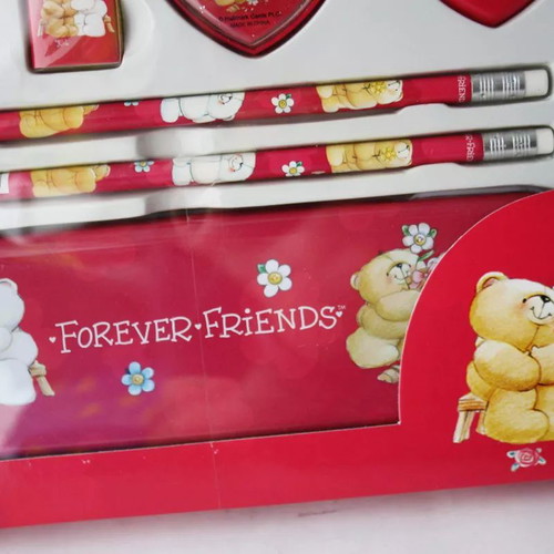 Forever Friends school set with Hallmark pencil case new