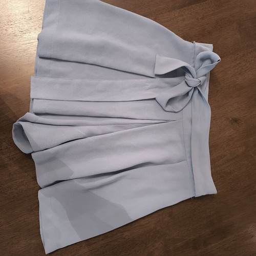 Zara blue skirt size S new with side zipper