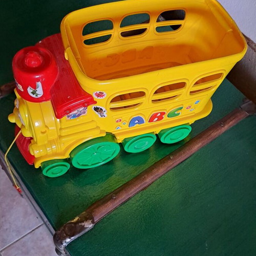 Toy train used