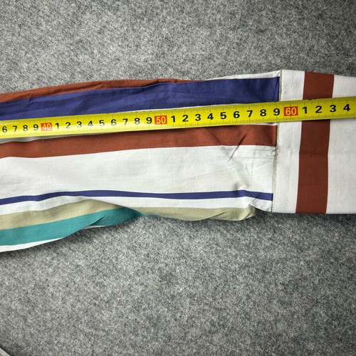 Vintage Kevin Up striped men's shirt medium multicolor used