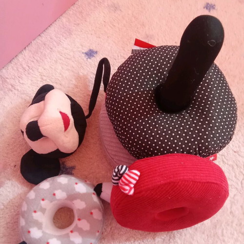Mickey Mouse stacking baby toy by Clementoni like new