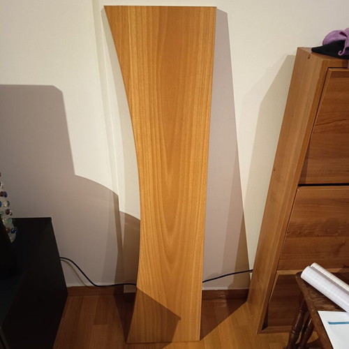 Neoset Desk and Shelves like new, light brown