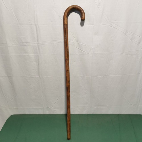 Wooden walking cane from 1950 used