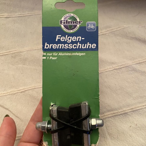 Filmer bike brake shoes new, model Art.-Nr. 42.151 for aluminum rims