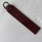 Leather keychain F-4E Phantom II