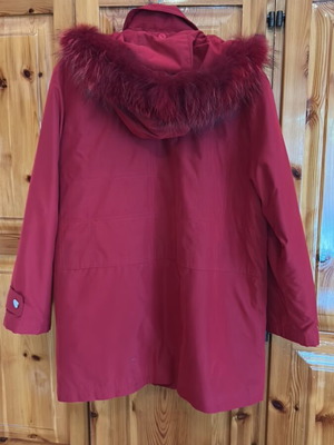 Barisal jacket used, red, size M