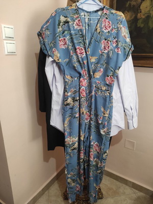 Zara one-piece jumpsuit like new, multicolor, size M