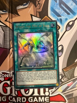 Wishes for Eyes of Blue Ultra Rare κάρτα Yu-Gi-Oh!