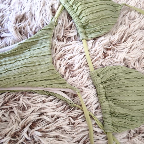Bikini set like new, pastel light green, size S