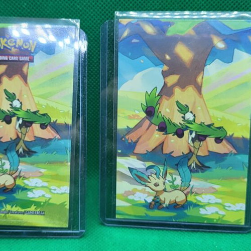 Pokemon sticker and fine art Leafeon and Arboliva in excellent condition