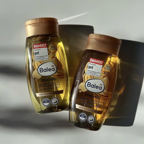Balea shower oil new set of 2 bottles 250ml each