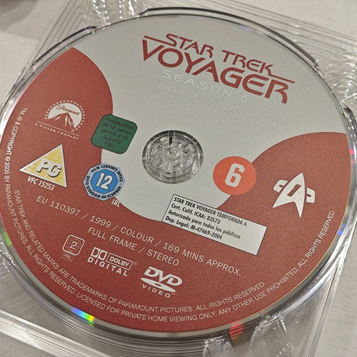 Star Trek Voyager Season 6 Collector's Edition DVD box set καινούργιο