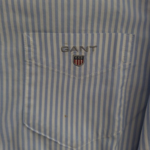 Gant shirt size 7/8 blue like new