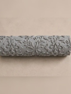 Floral Clay Texture Roller new, ceramic and polymer clay tool
