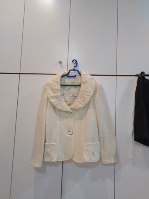 Billy Sabbado jacket new, off-white, size M, 40% wool