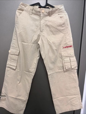 Cargo pants Hawk like new, beige, size 152 cm for 12 years old