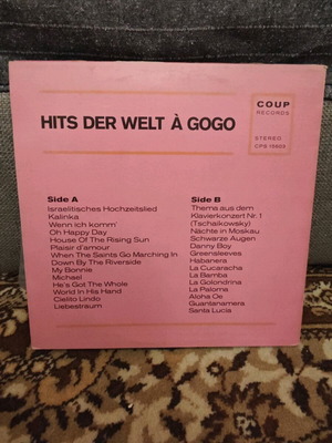 Vinyl record used, German