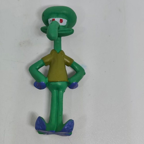 Squidward Tentacles figure like new, hard PVC material
