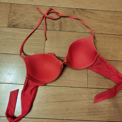 Bikini Top like new, pink/coral, size 75B