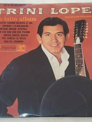 Trini Lopez The Latin Album LP used