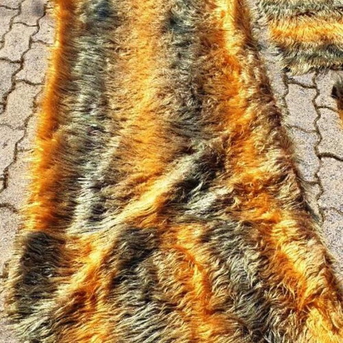 Decor rugs 2x1 gold color, set of 3 new