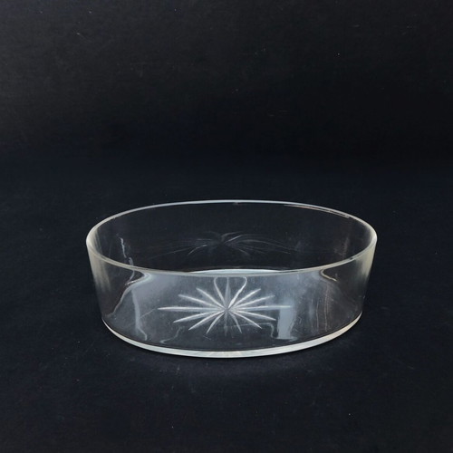 Crystal glass for jardiniere like new, French made, approx. 100 years old