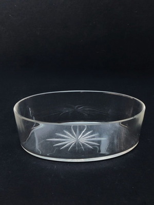 Crystal glass for jardiniere like new, French made, approx. 100 years old