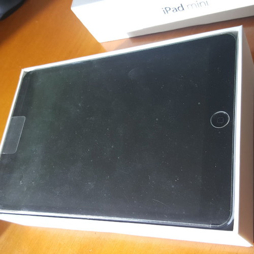 iPad Mini WiFi 16GB used, white, Model A1432