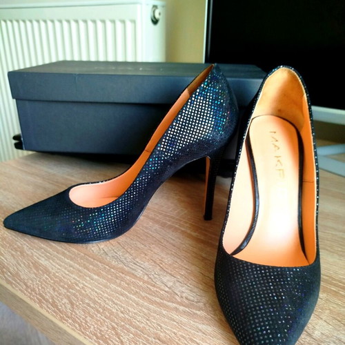 Women's shoes used, size 37, black pumps