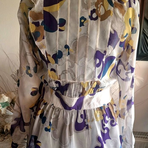 Designers Remix Silk Blouse Like New Multicolor