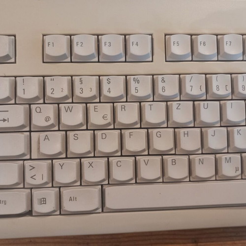 Siemens KBPC P2 Vintage Keyboard used, PS/2, QWERTZ Layout