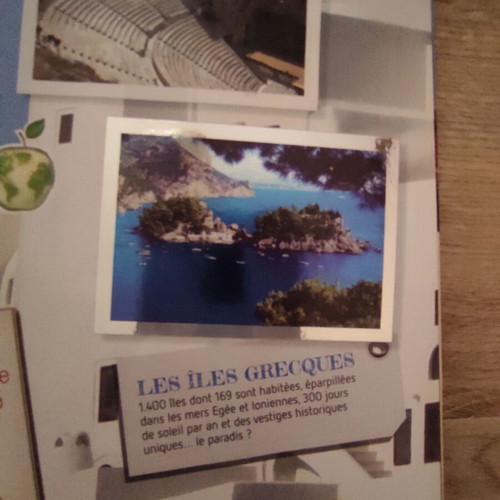 Panini album Croque le Monde 2012 used, completed