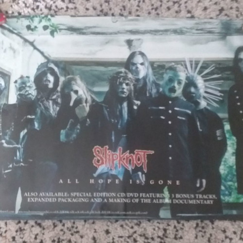 Slipknot All Hope Is Gone double-sided poster new