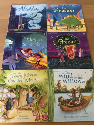 Usborne детски илюстровани книги нови, комплект от 6 на английски