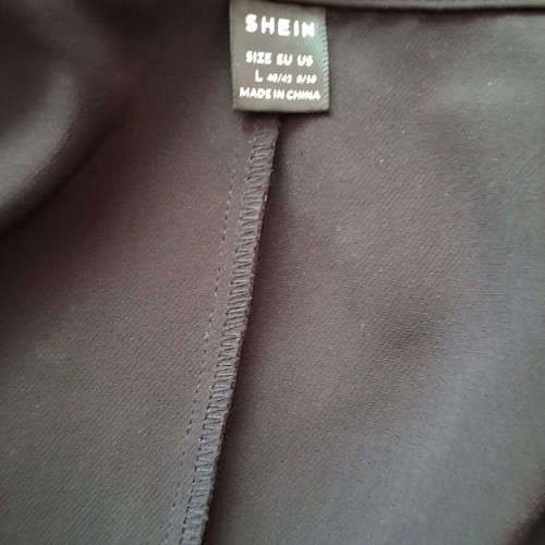 Shein blazer new, thin fabric, black, size L 40/42