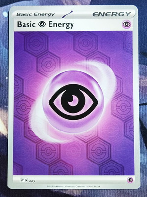 Basic Psychic Energy Reverse Holo Pokémon card like new