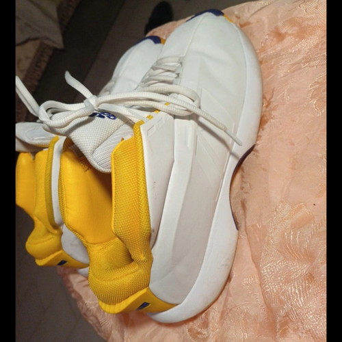 Adidas Originals Crazy 1 Lakers Home sneakers used, size 47.5