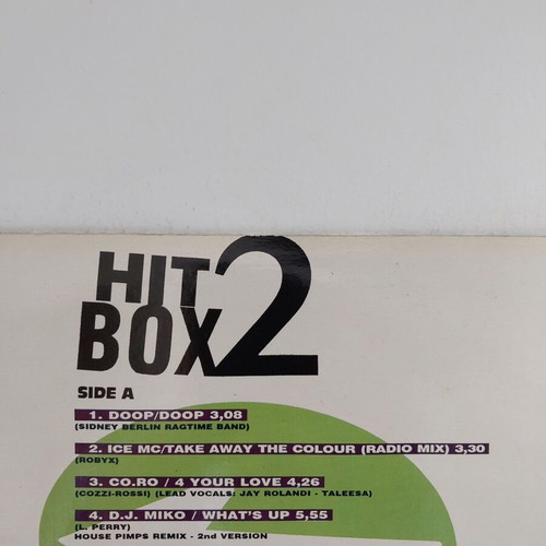 Hit Box 2 vinyl record used in good condition