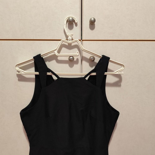 Short black dress Pink Woman like new, size S