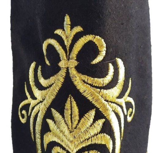 Gold Embroidered Women's Zaketa Kontogouni Traditional Costume new