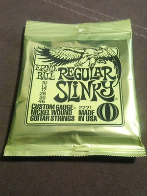 Ernie Ball 2221 Regular Slinky electric guitar strings new