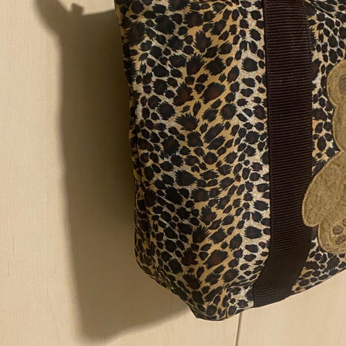 Marilù shoulder bag like new, waterproof leopard print brown