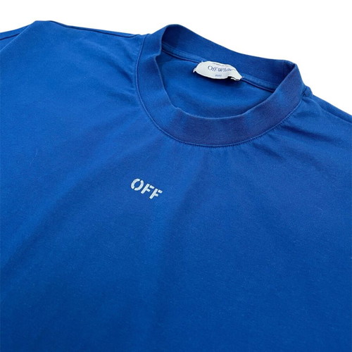 Off White Stamp Marry T-shirt like new, size 2XL, blue