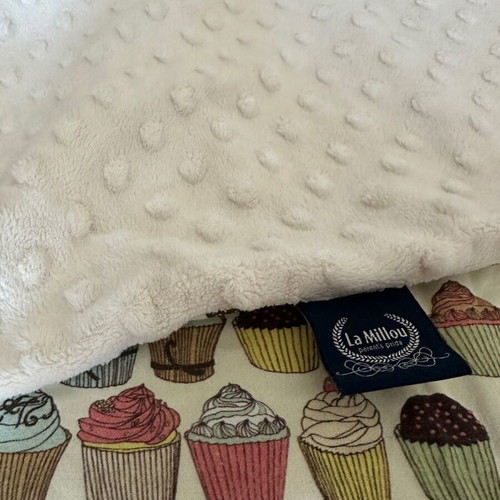 La Millou baby blanket double-sided used