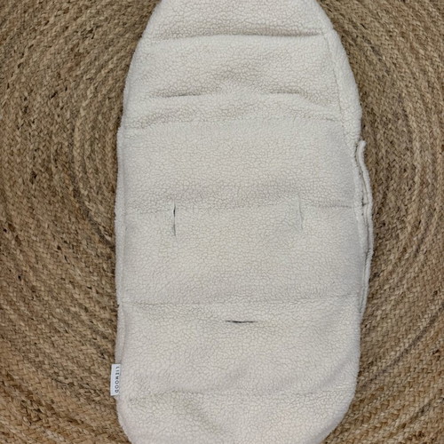 Liewood Orion Baby Sleeping Bag new, cream teddy fabric