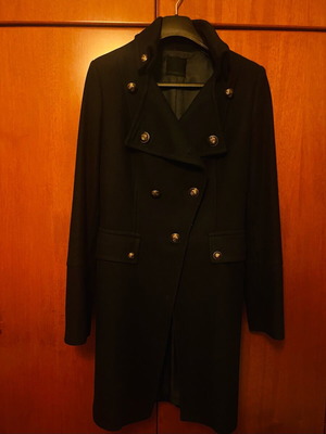 Pinko coat blue like new, slim fit size S