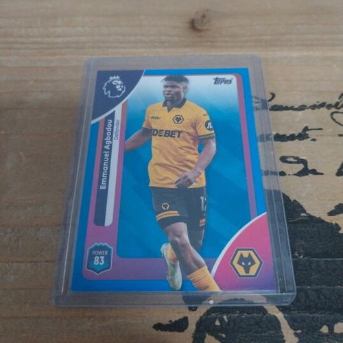 Emmanuel Agbadou Topps Premier League card like new
