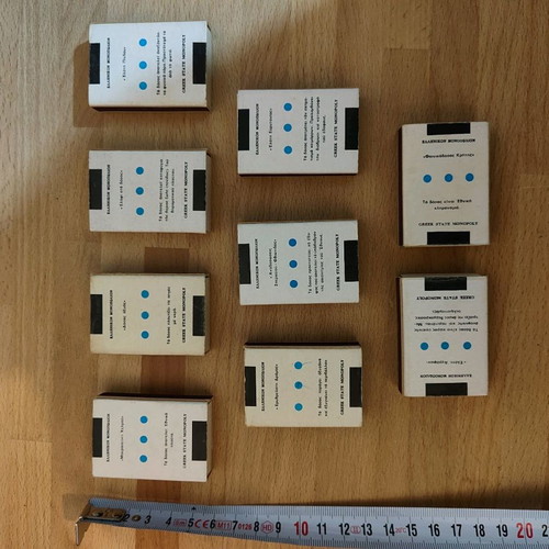 Matchboxes Forest used, pack