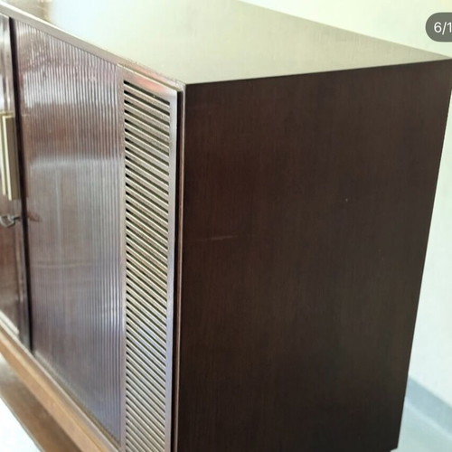 Television Loewe Opta Floor TV 1970 used, rare antique