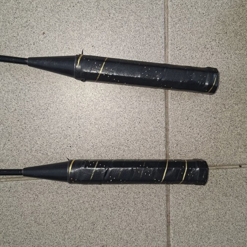 Badminton rackets used, set of 2